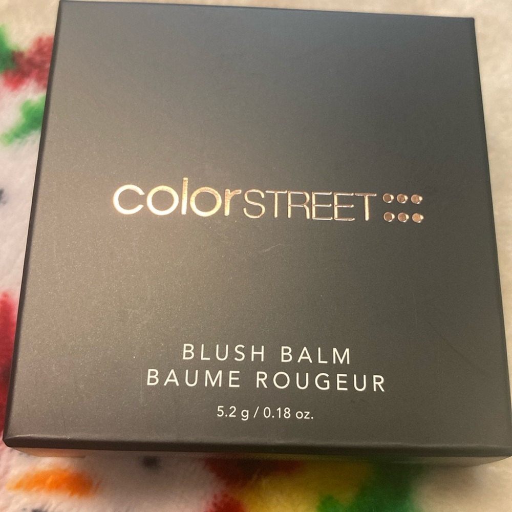 NEW NIB Color Street go getter Blush Balm